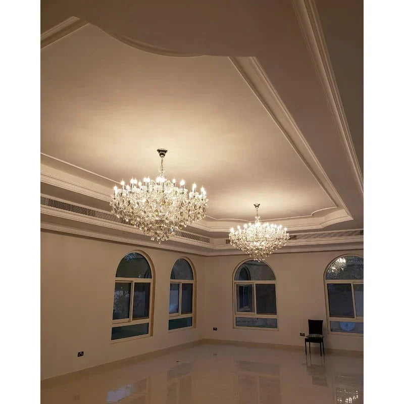 Allumage Extra Wide Classic Crystal Chandelier, K9 crystal - view 13