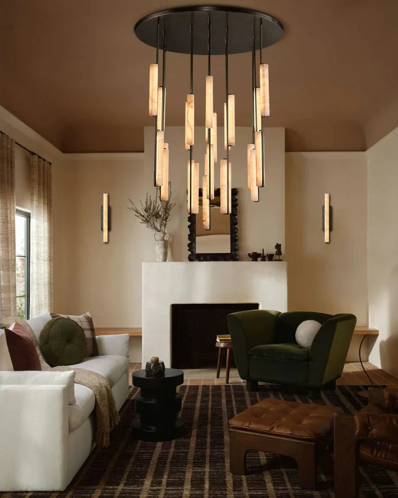 Aureon Alabaster Round Chandelier - view 20