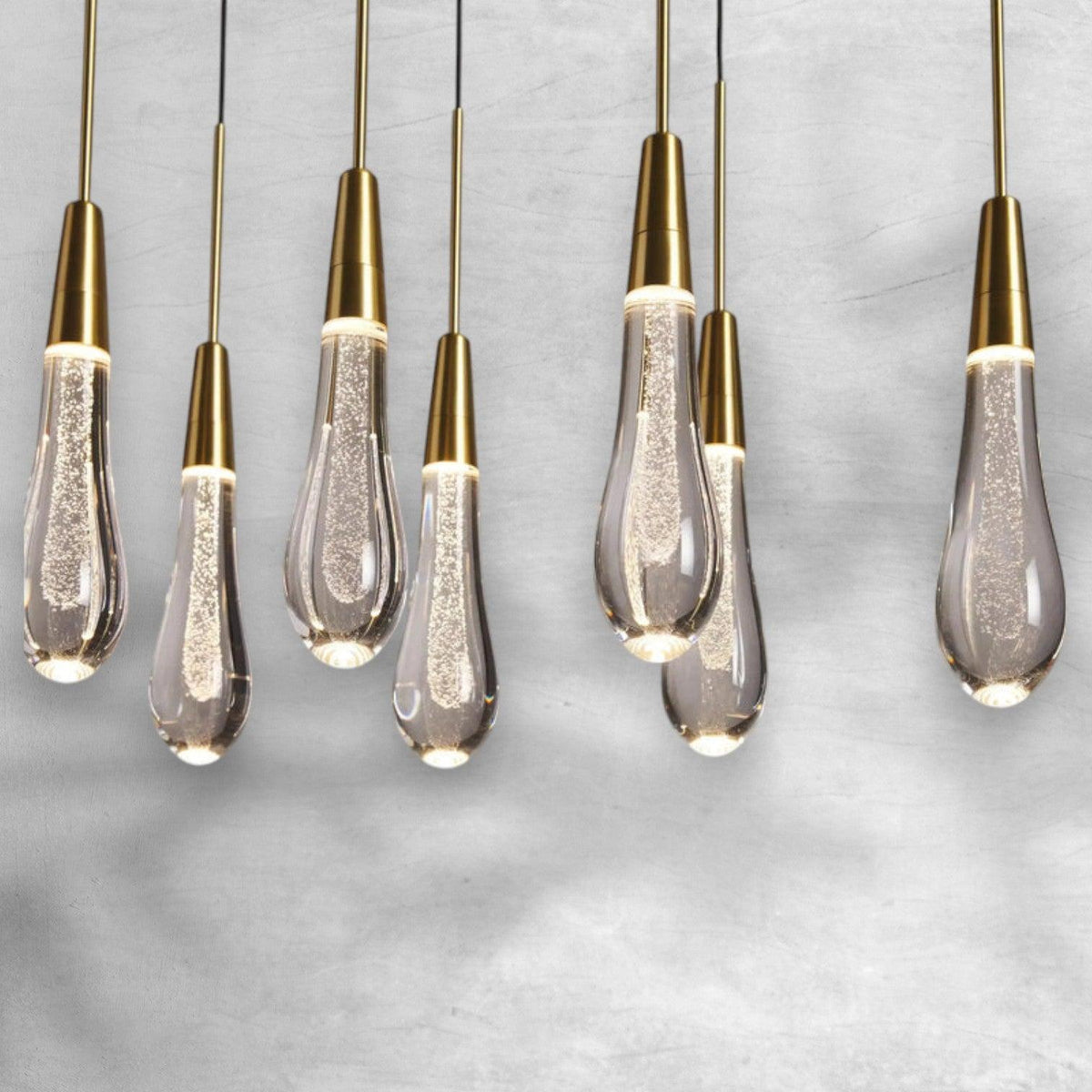 Soltaire Linear Chandelier 37"W - view 4