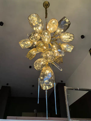 Modern Wine Glass Shape Chandelier Italian Light Luxury Light Fixture for Dining Room/Living Room - view 13