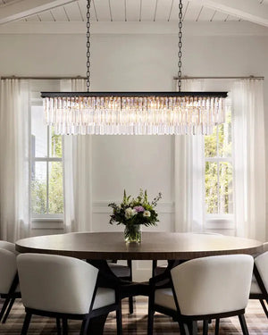 1920s Orion Art Deco Rectangular Chandelier 40"49"59"72" - view 26