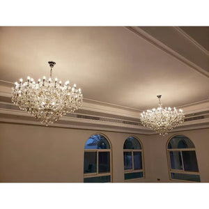 Allumage Extra Wide Classic Crystal Chandelier, K9 crystal - view 15