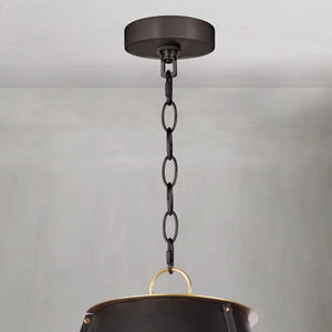 Vertelle Maid Chandelier Large, steel in white - view 5