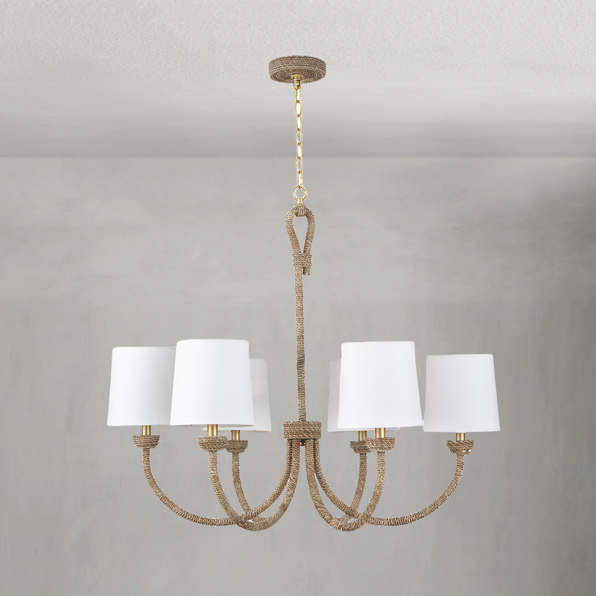Marina Light  Chandelier Small, in natural
