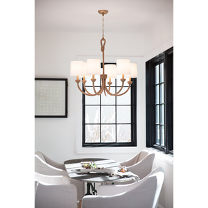 Marina Light  Chandelier Small, in natural - view 4