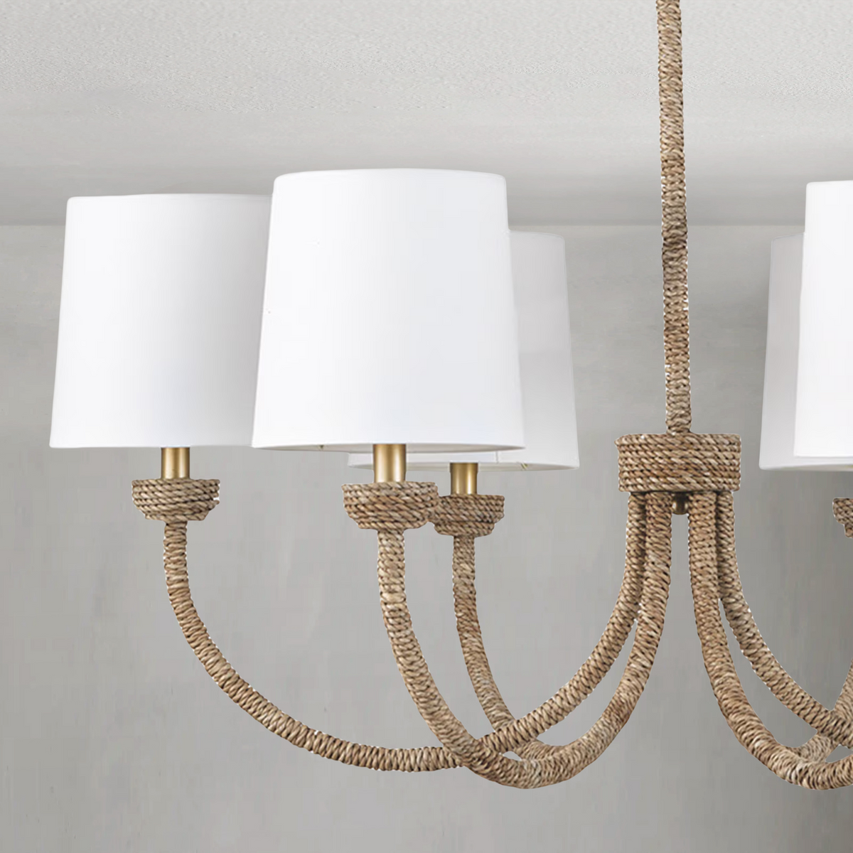 Marina Light  Chandelier Small, in natural - view 3