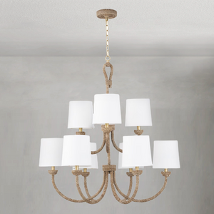 Marina Light Chandelier Large, in natural