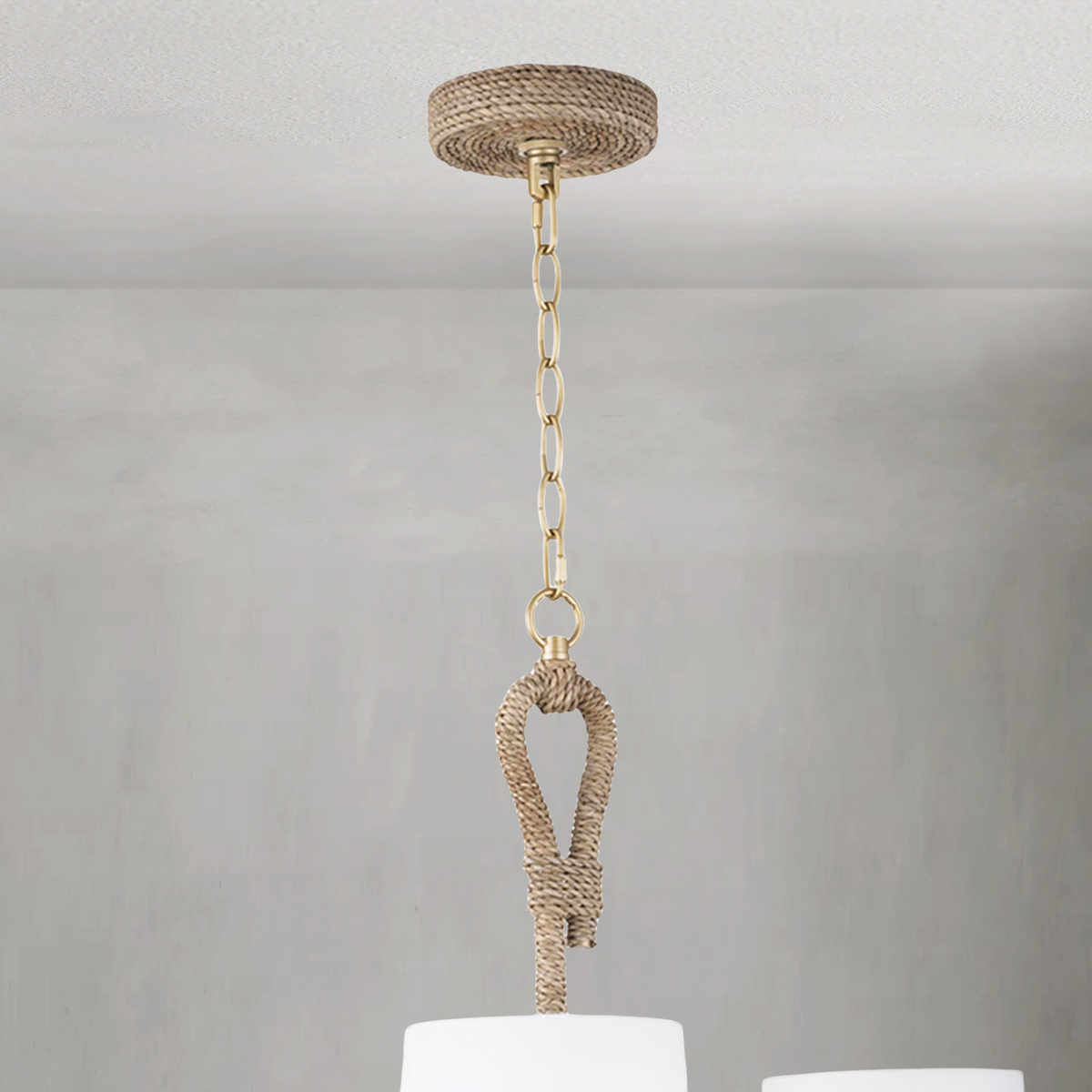 Marina Light Chandelier Large, in natural - view 3