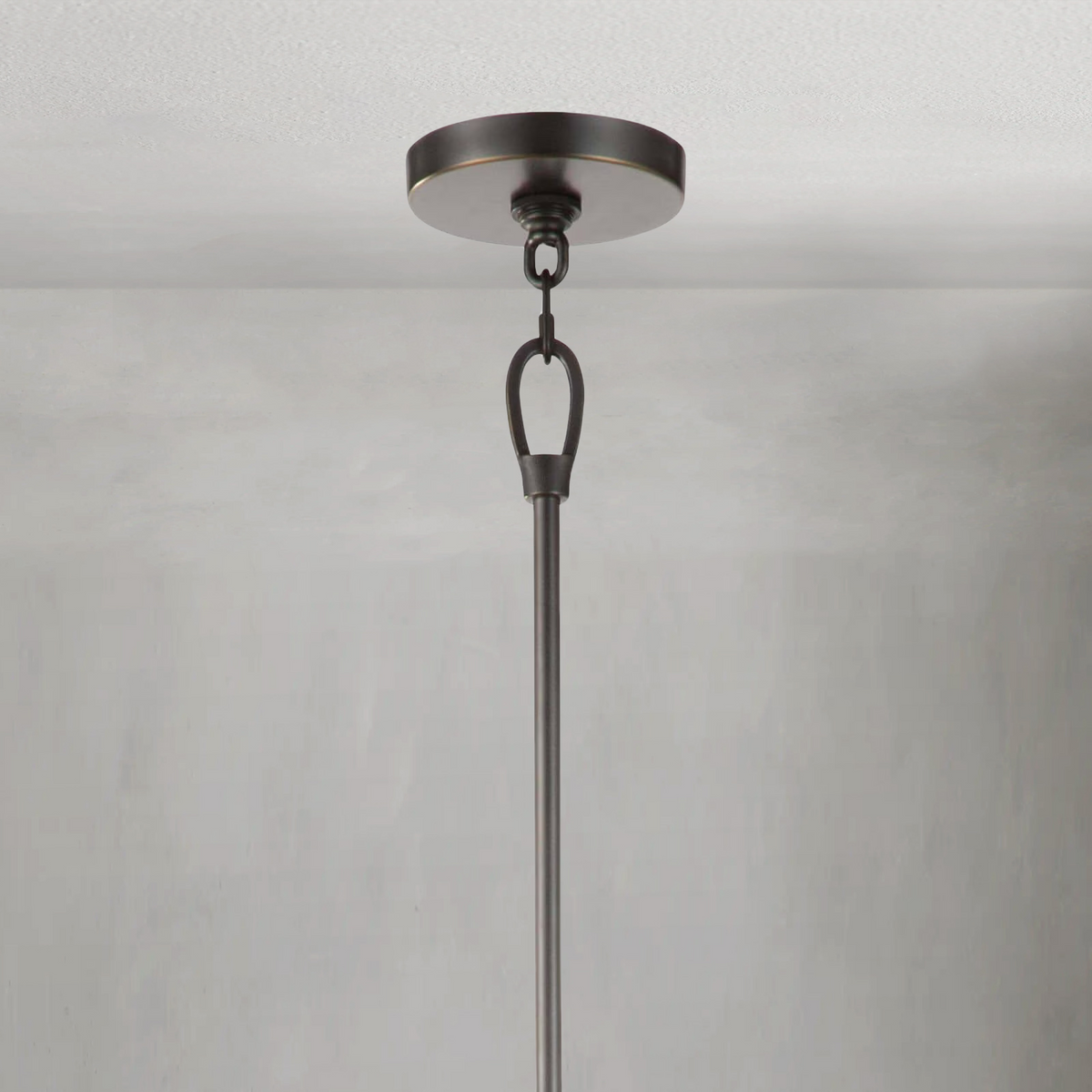Verith Chandelier, steel in natural brass - view 12