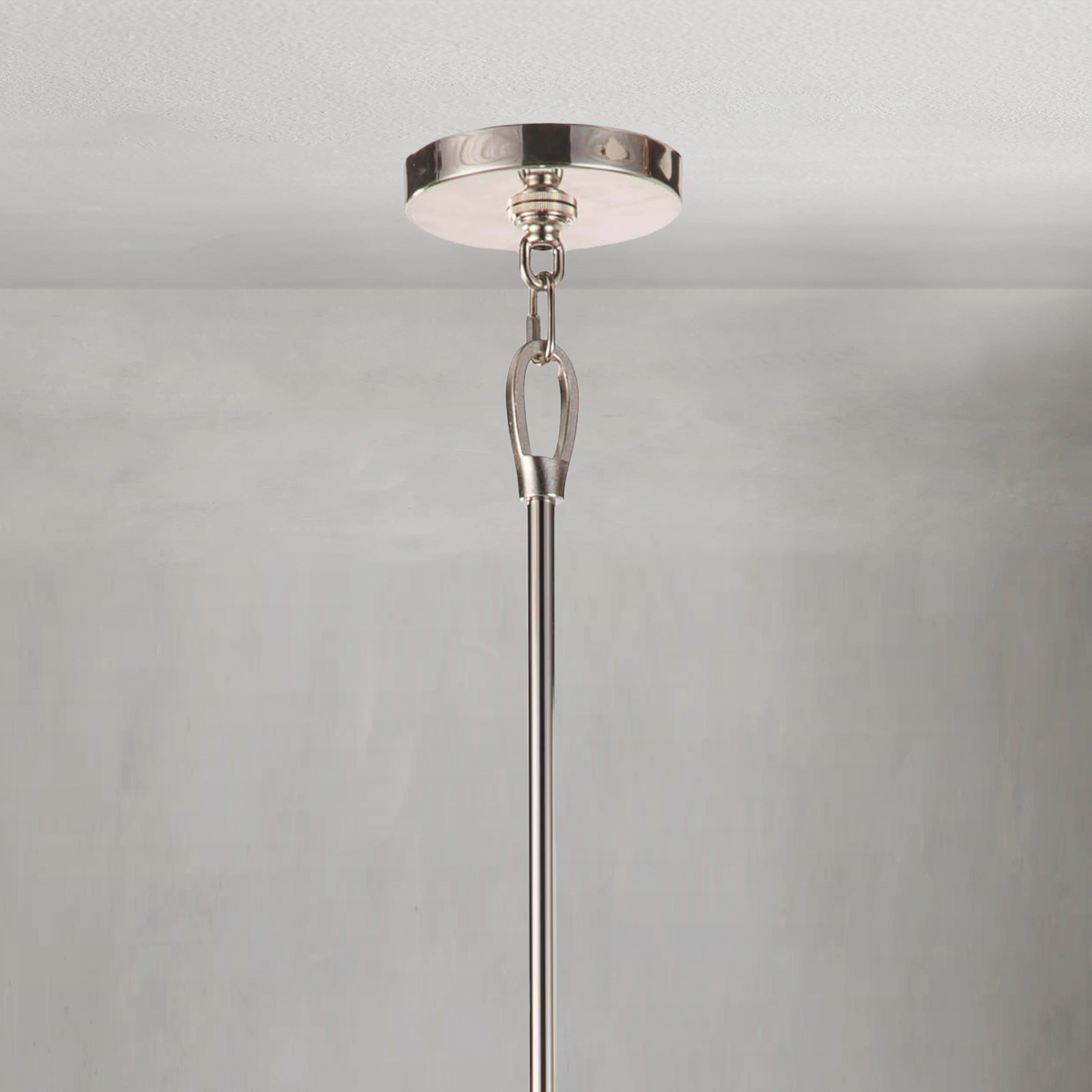 Verith Chandelier, steel in natural brass - view 18