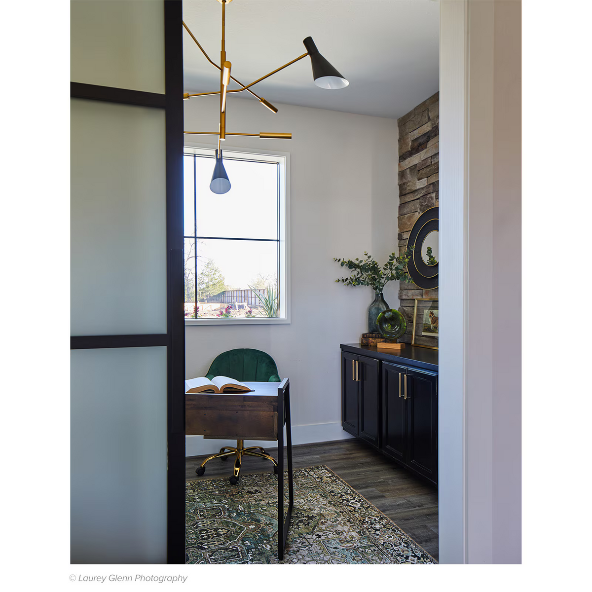 Junith Chandelier, steel in white - view 11