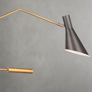 Junith Chandelier, steel in white - view 3