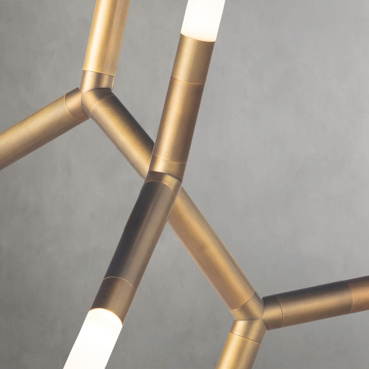 Magnith Chandelier, steel in polished nickel - view 4