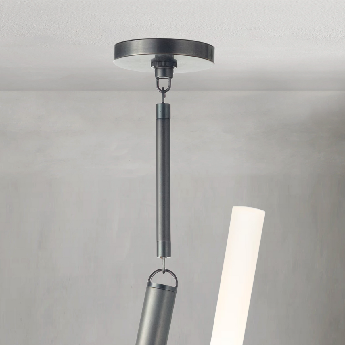 Magnith Chandelier, steel in polished nickel - view 6