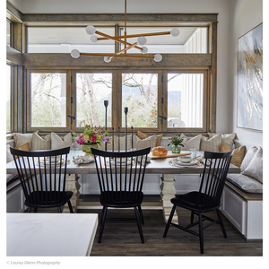 Montclair Chandelier, steel in polished nickel - view 5