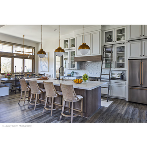 Montclair Chandelier, steel in polished nickel - view 6
