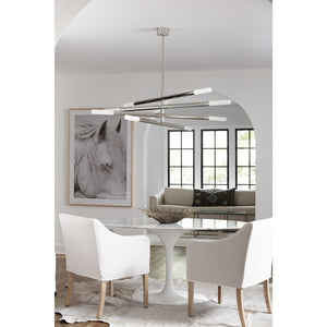 Arinelle Chandelier, steel in natural brass - view 13