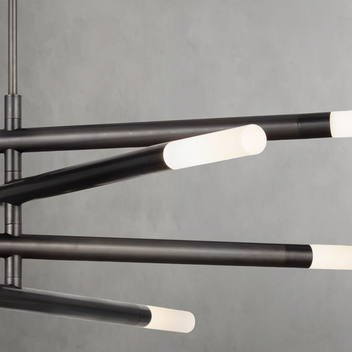 Arinelle Chandelier, steel in natural brass - view 12