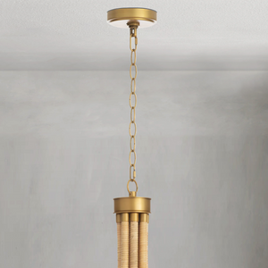 Tidelle Chandelier, in natural - view 4