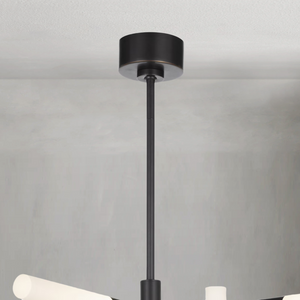 Calliope Chandelier, steel in natural brass - view 9