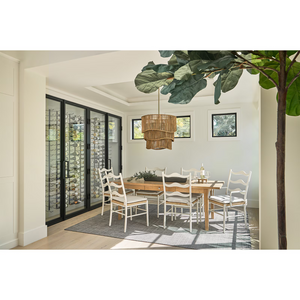 Valmont Natural Rattan Chandelier - view 7