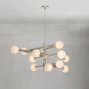 Bellara Chandelier, steel in polished nickel - view 10