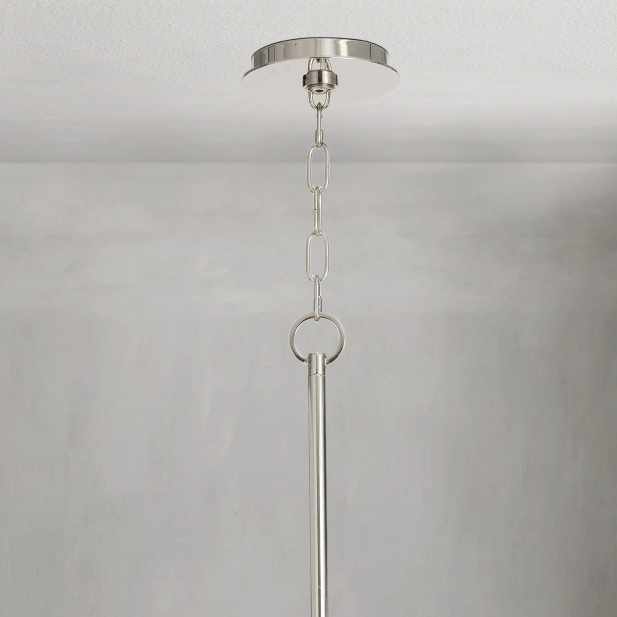 Bellara Chandelier, steel in polished nickel - view 13