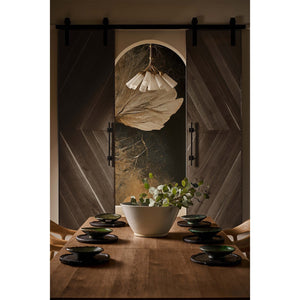 Mousseaux Chandelier, steel in natural brass - view 7