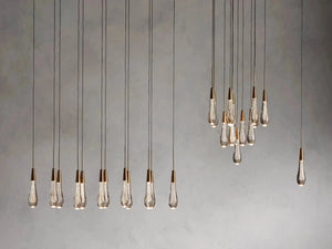 Soltaire Linear Chandelier 37"W - view 17