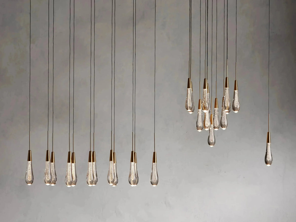 Soltaire Linear Chandelier 37"W - view 17
