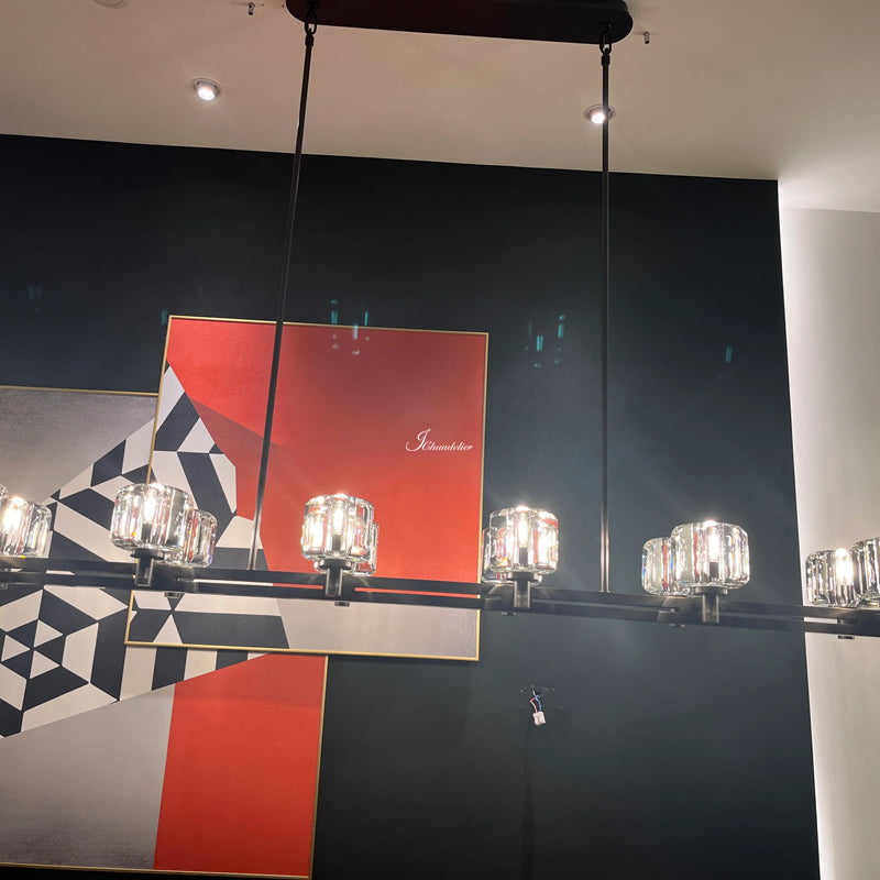 Delmar Series Glass Chandelier - view 9
