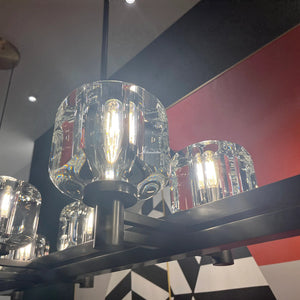 Delmar Series Glass Chandelier - view 8