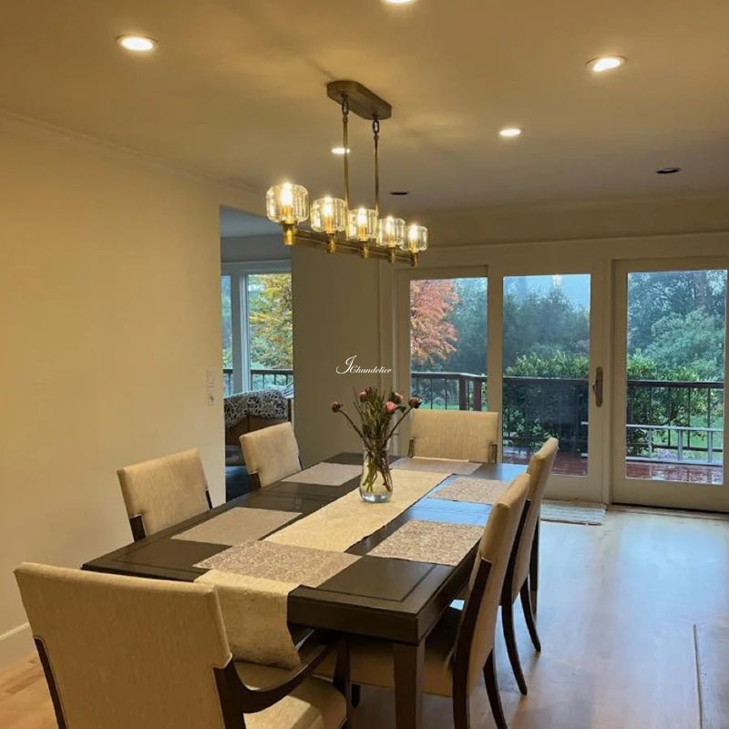 Delmar Series Glass Chandelier - view 10
