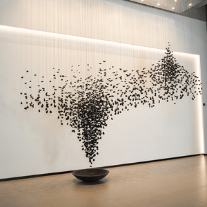 Charcoal Shape Hourglass Chandelier