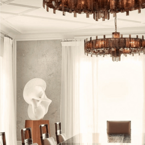 Saturn chandelier - view 2