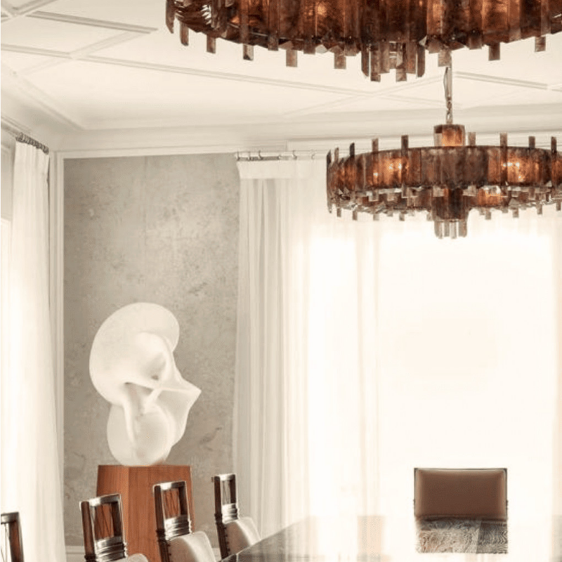 Saturn chandelier - view 2