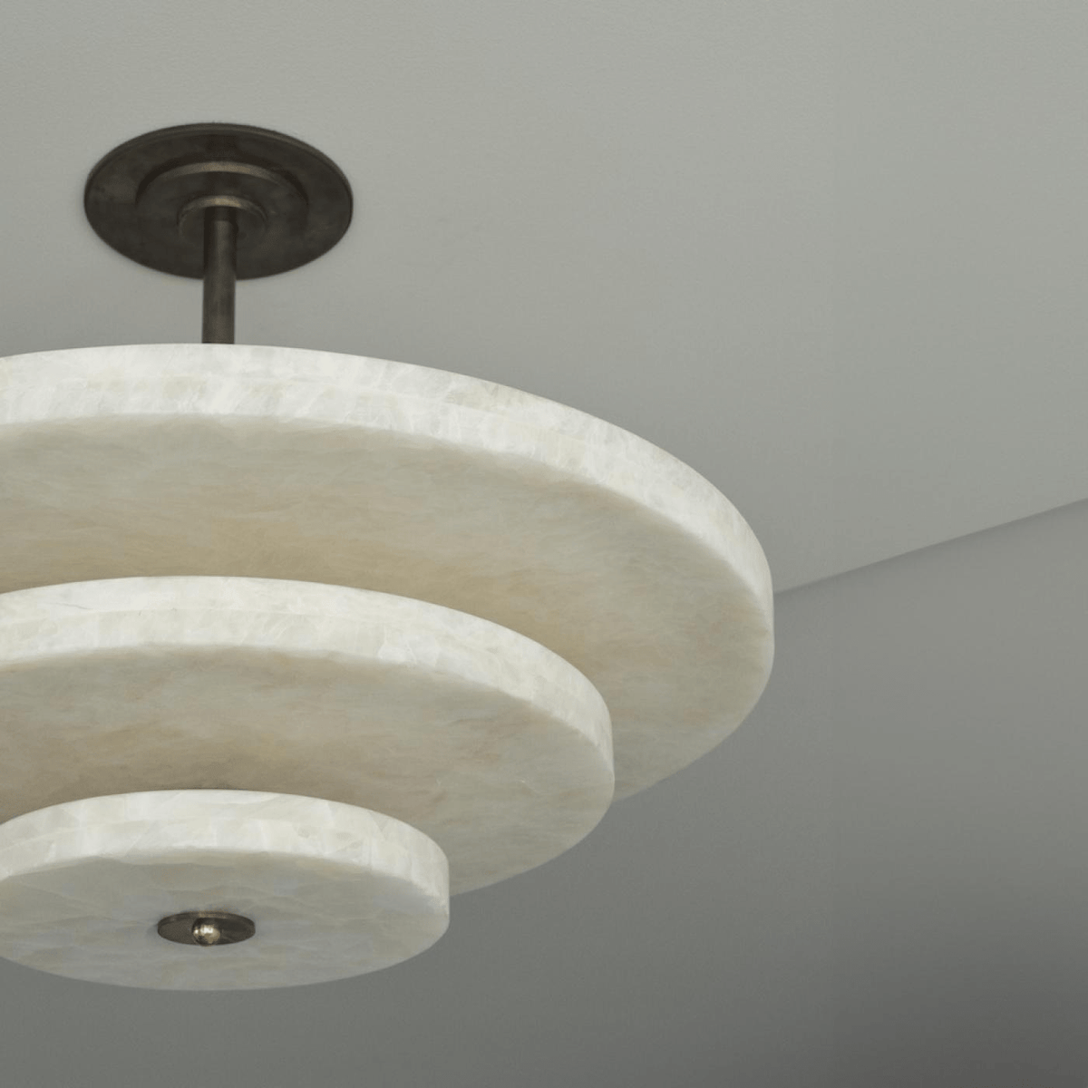 Ice Queen Alabaster Chandelier