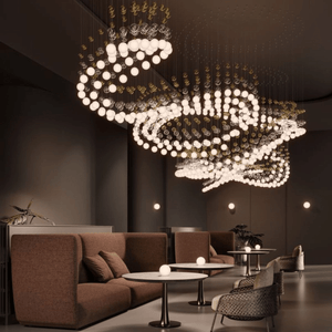 Pearl Curtain Customize Chandelier - view 2