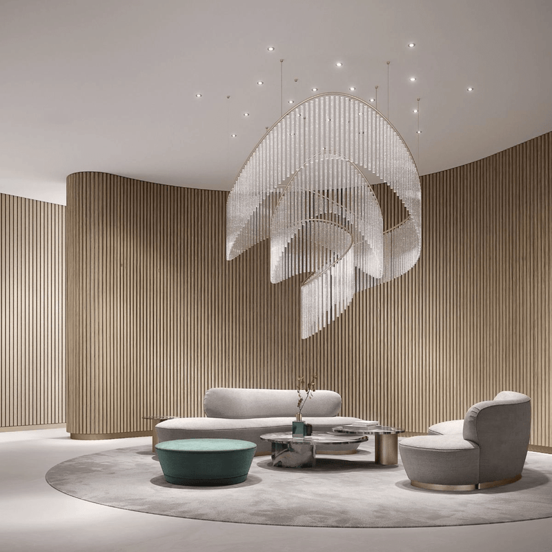 Crystal Spin Customize Chandelier - view 3