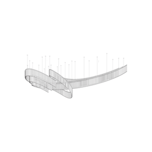Rivella Cascade Fringe Crystal Chandelier - view 8