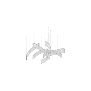 Rivella Cascade Fringe Crystal Chandelier - view 11