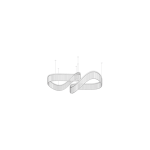 Rivella Cascade Fringe Crystal Chandelier - view 12