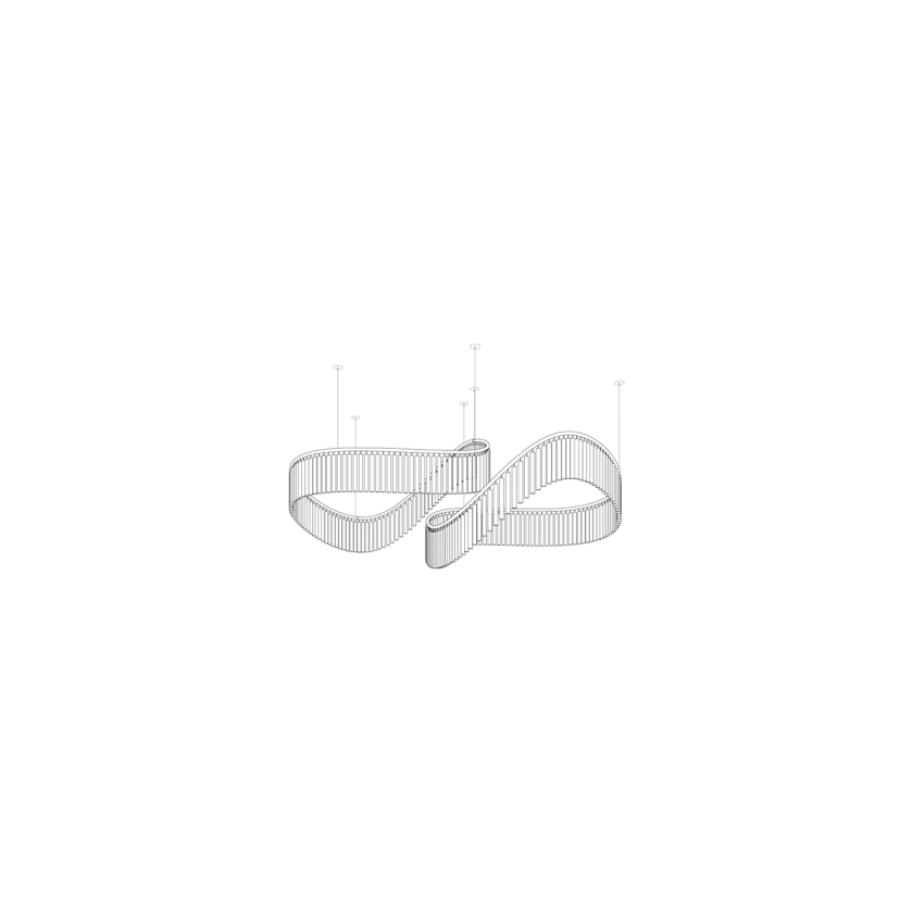 Rivella Cascade Fringe Crystal Chandelier - view 12