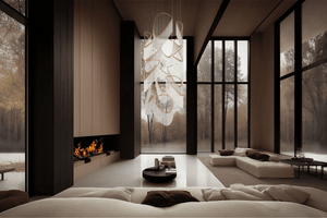 Rivella Cascade Fringe Crystal Chandelier - view 15