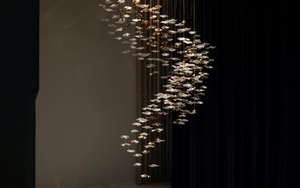 Galaxy Tidal Art Glass Crystal Spiral Chandelier - view 99