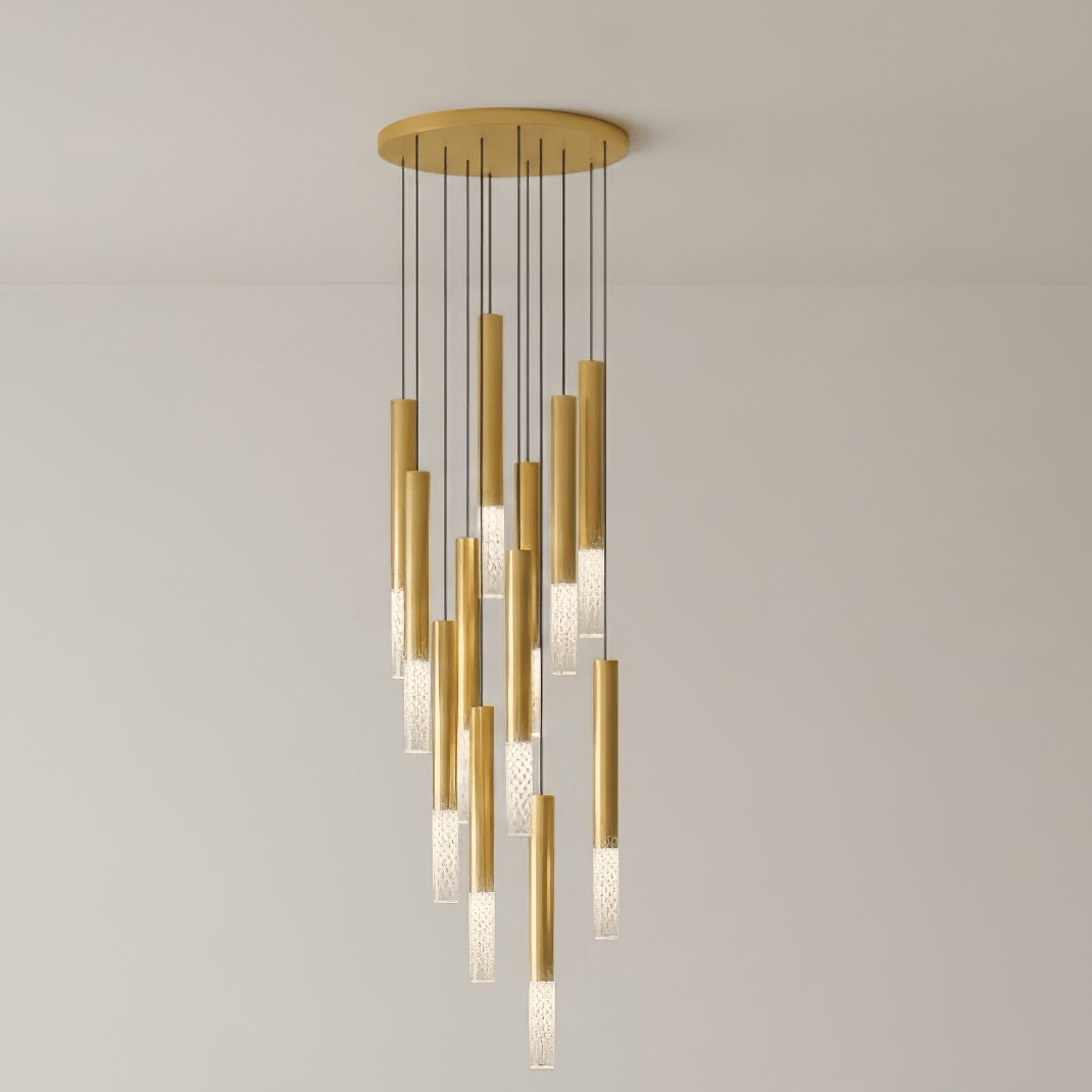 Galaxy Symphony Orchestra Meteor Shower Crystal Spiral Chandelier - view 58