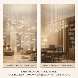 Galaxy Nectar Leaves Meteor Shower Crystal Spiral Chandelier - view 17