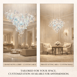 Galaxy Iris Iridescent Blossom Chandelier - view 19