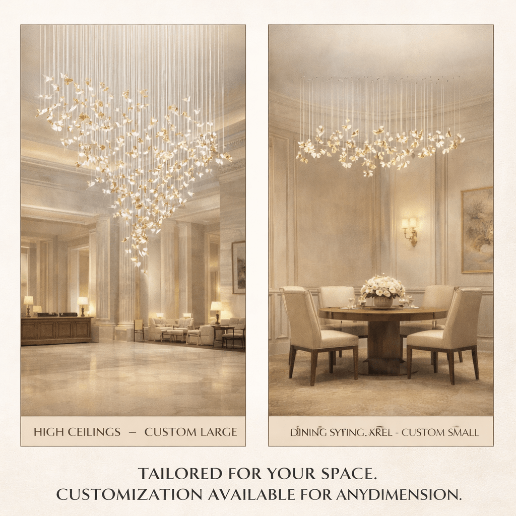 Galaxy Frosted Petals Frozen Chandelier - view 15