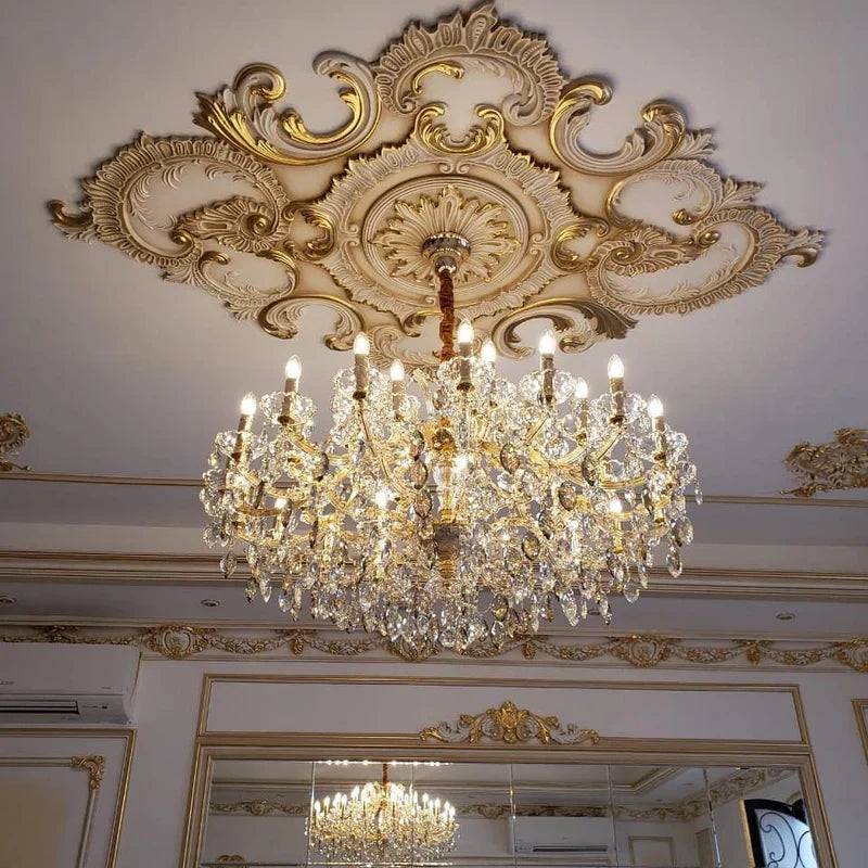 Allumage Extra Wide Classic Crystal Chandelier, K9 crystal - view 16